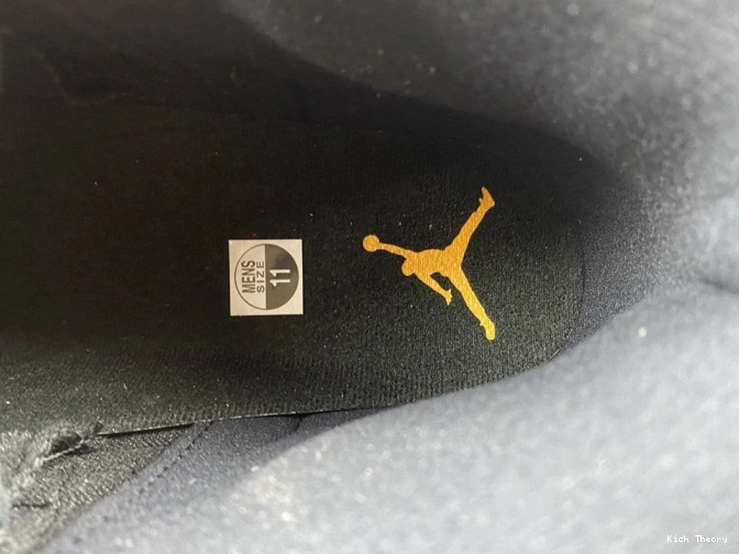 Kicktheory CT8013-071 Taxi Jordan 12 Air Black 0802